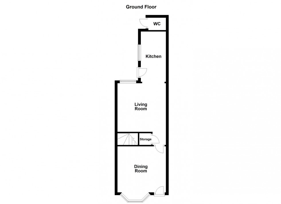 Floorplan for Milligan Road, Leicester