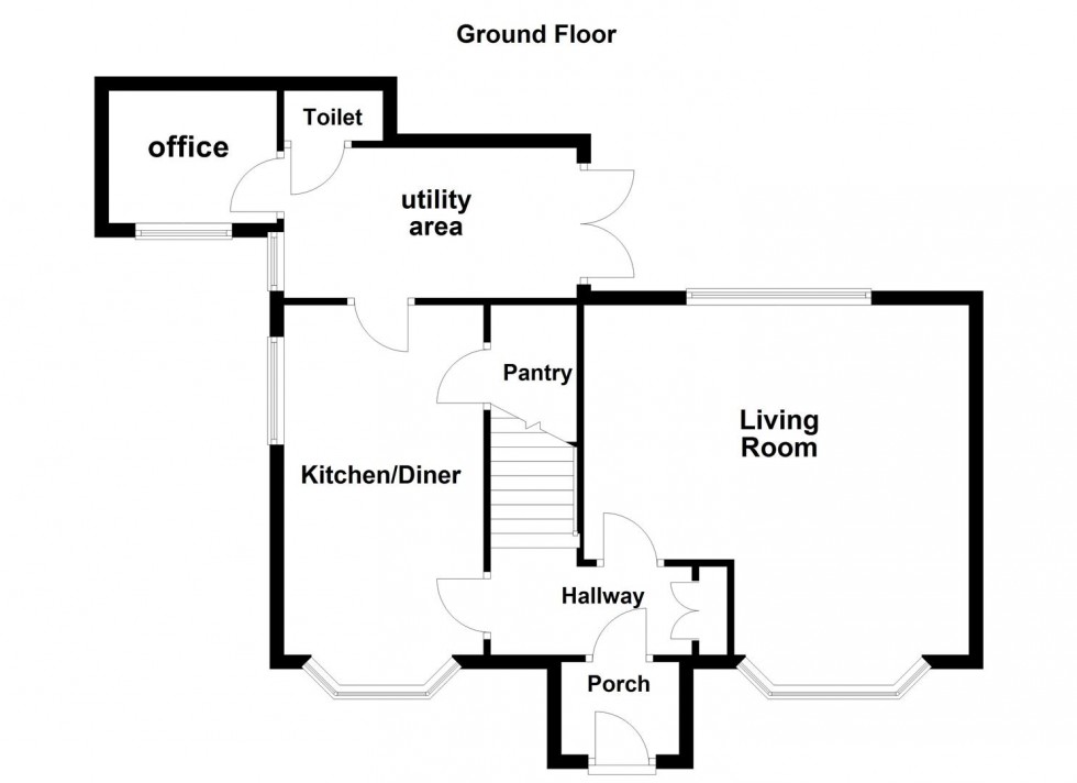 Floorplan for Bassett Avenue, Countesthorpe