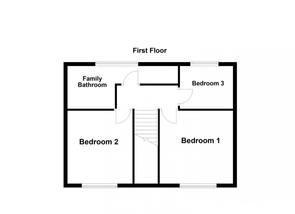 Floorplan for Bassett Avenue, Countesthorpe