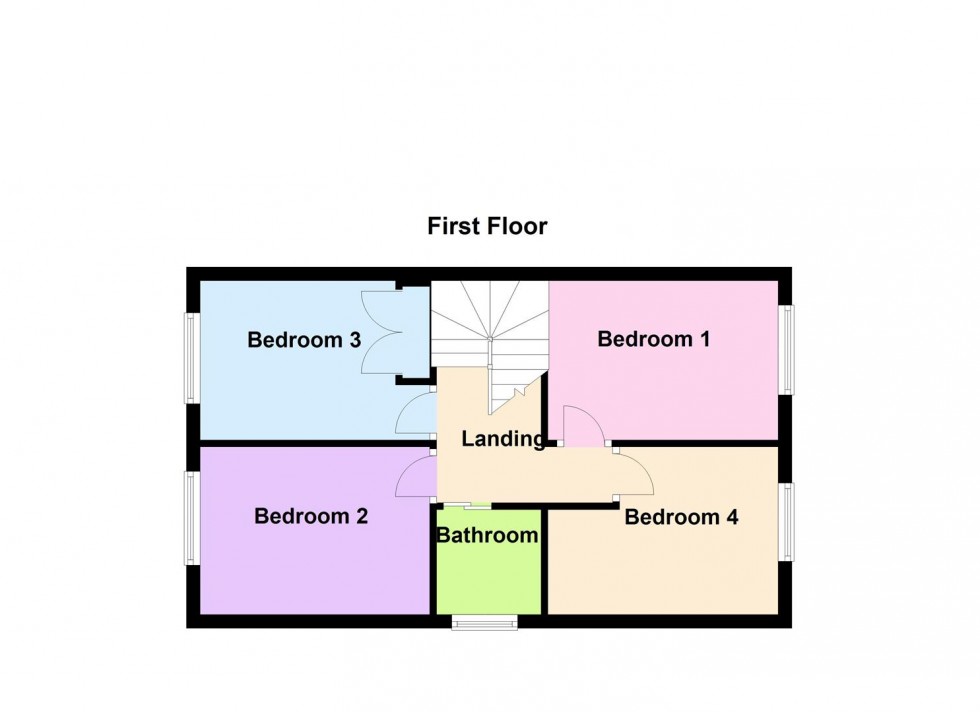 Floorplan for Roy Close, Narborough