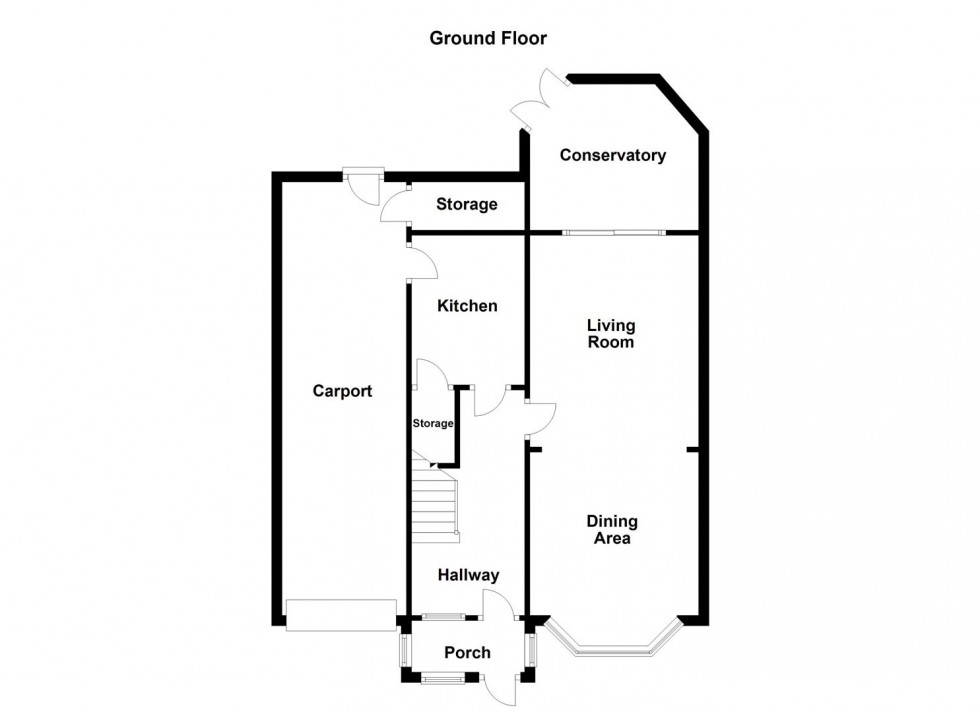 Floorplan for Middleton Street, Leicester