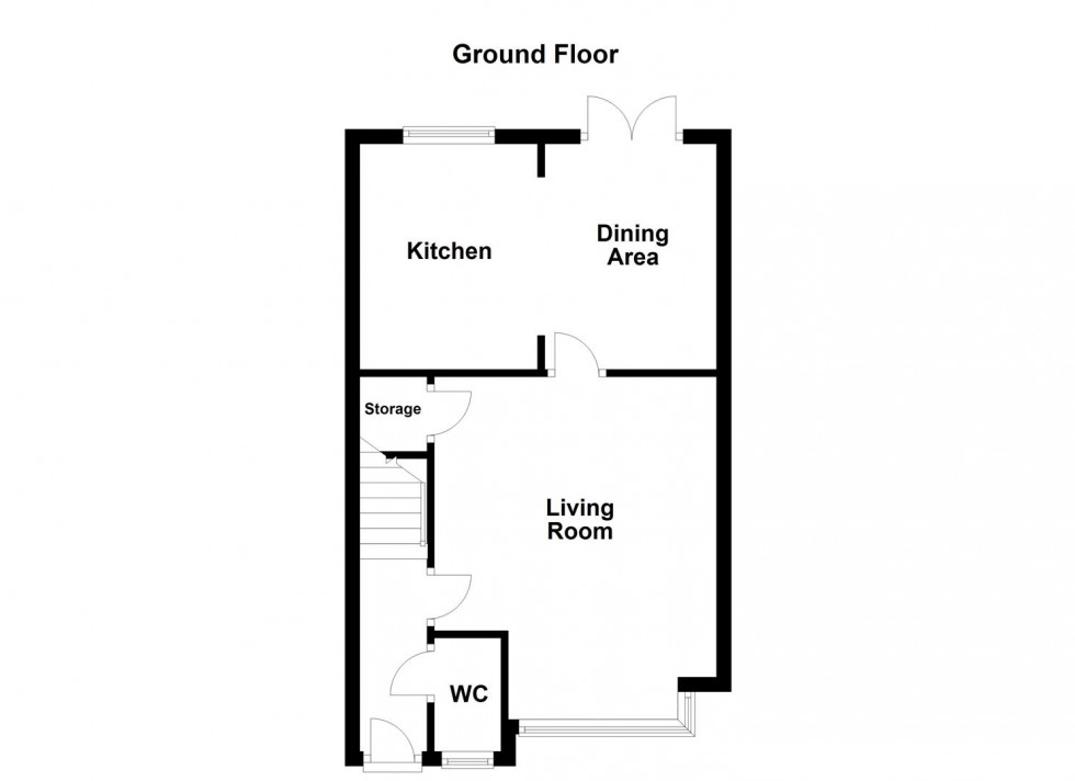 Floorplan for Pintail Close, Whetstone, Leicester