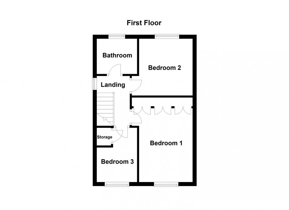 Floorplan for Pintail Close, Whetstone, Leicester