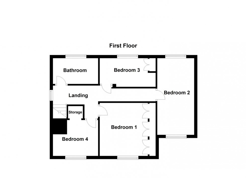 Floorplan for Maple Avenue, Countesthorpe