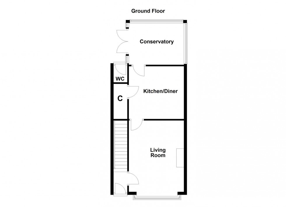 Floorplan for Little Glen Road, Glen Parva