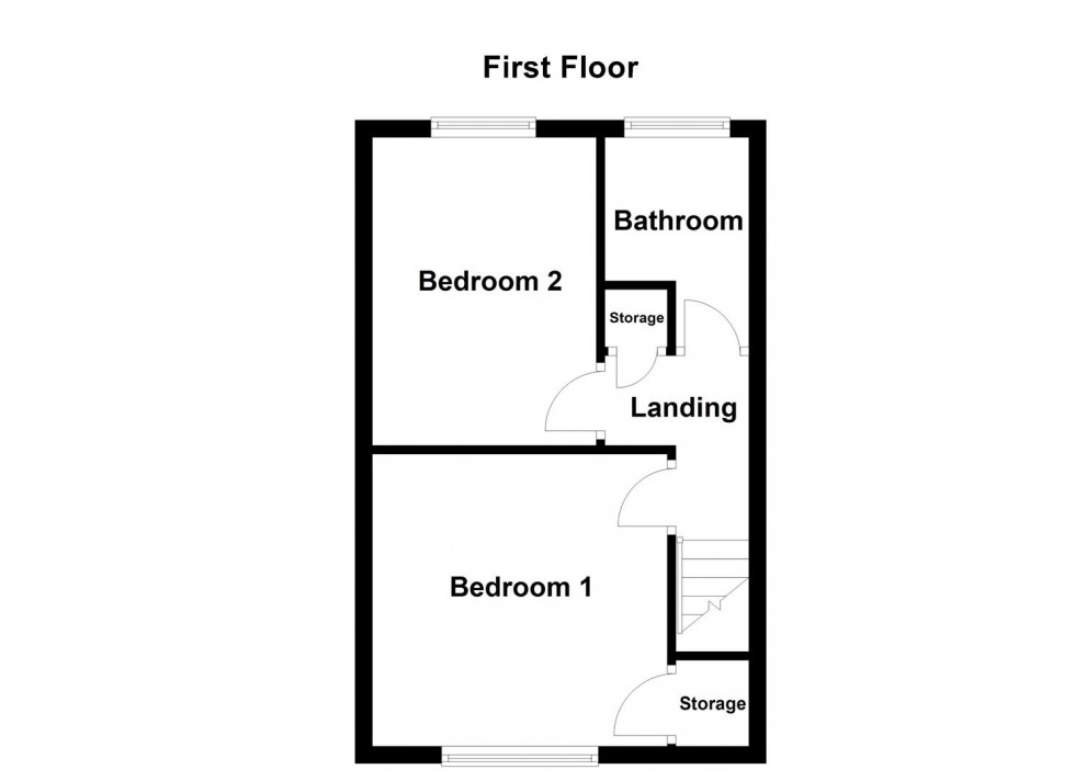 Floorplan for Cromford Avenue, Wigston