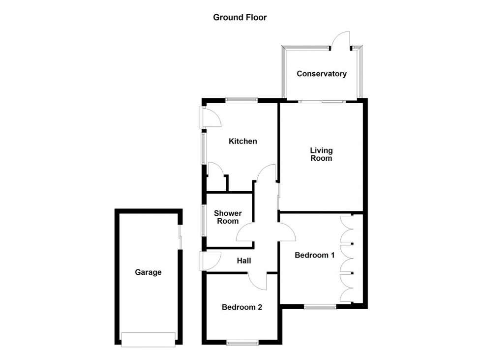 Floorplan for Willow Road, Blaby