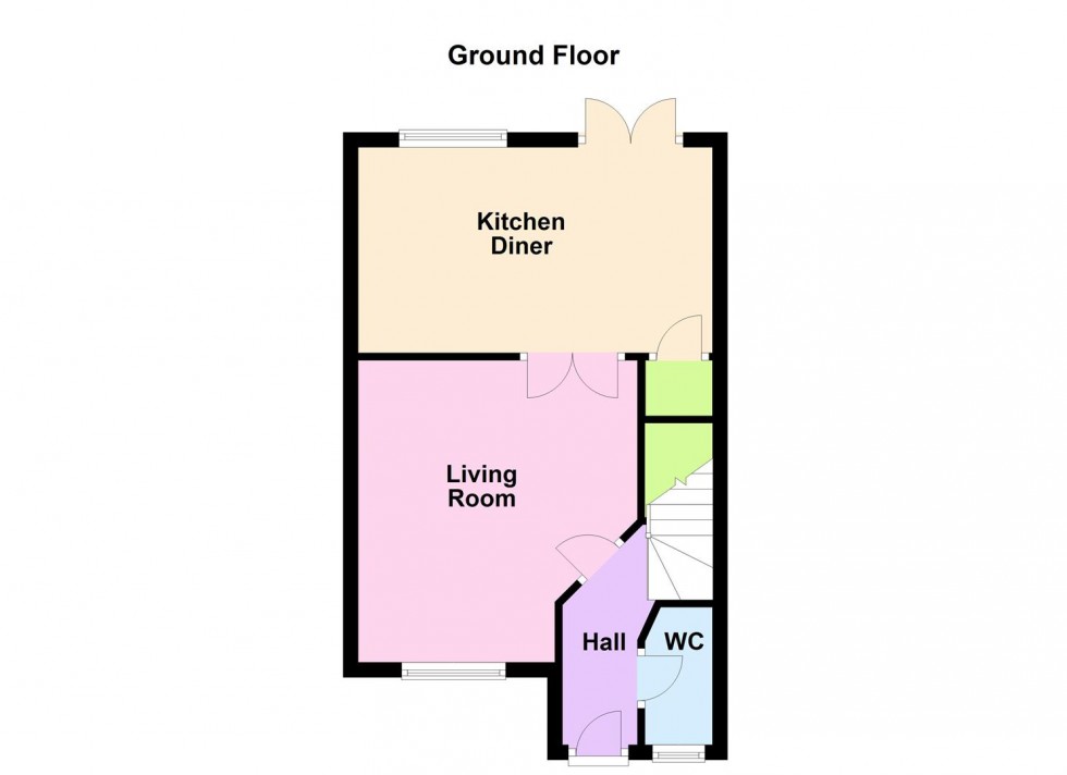 Floorplan for Packhorse Drive, Enderby, Leicester