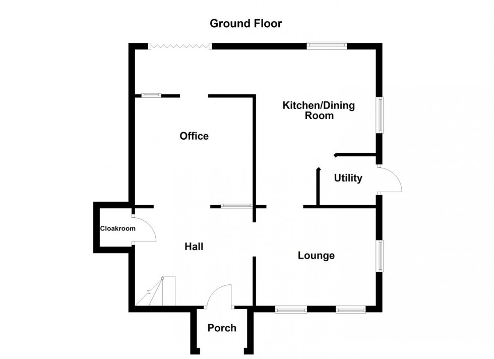 Floorplan for Mill Road, Ullesthorpe, Lutterworth