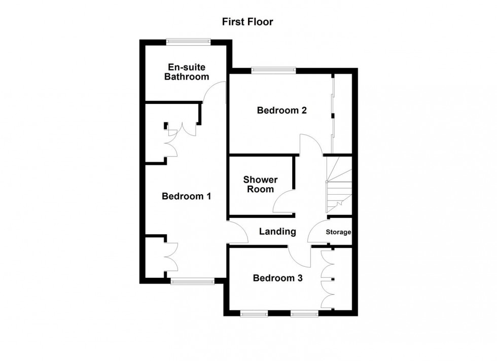 Floorplan for Holden Close, Whetstone, Leicester