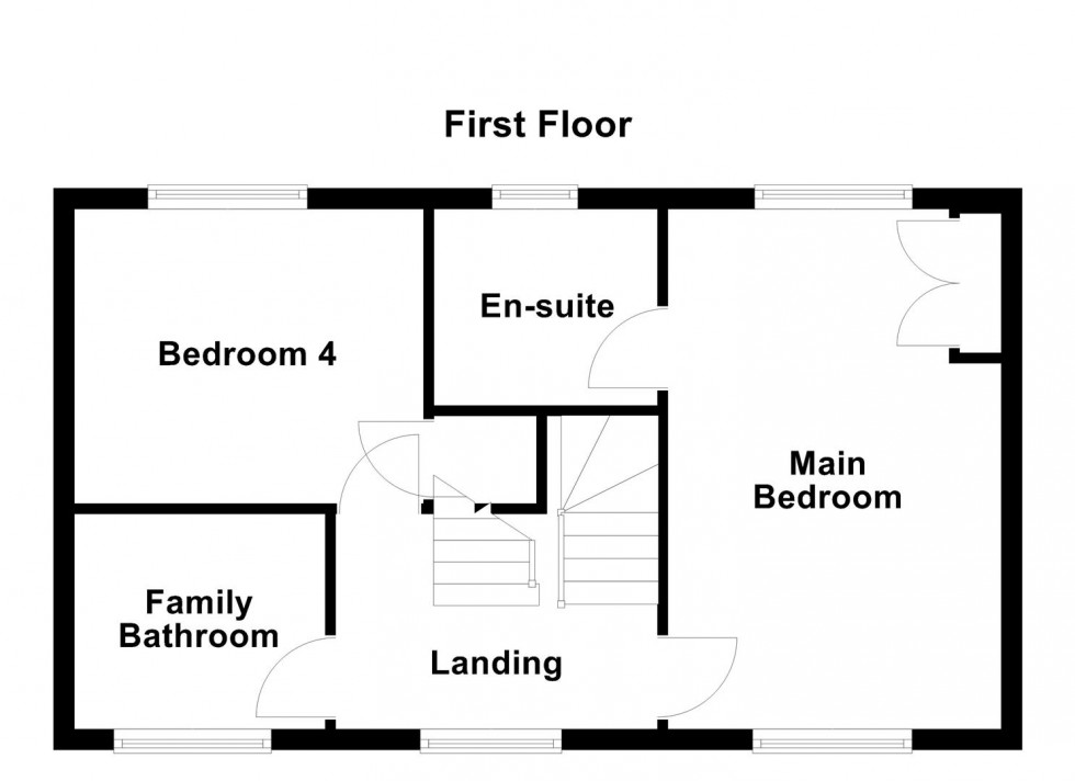 Floorplan for Ridleys Close, Countesthorpe, Leicester