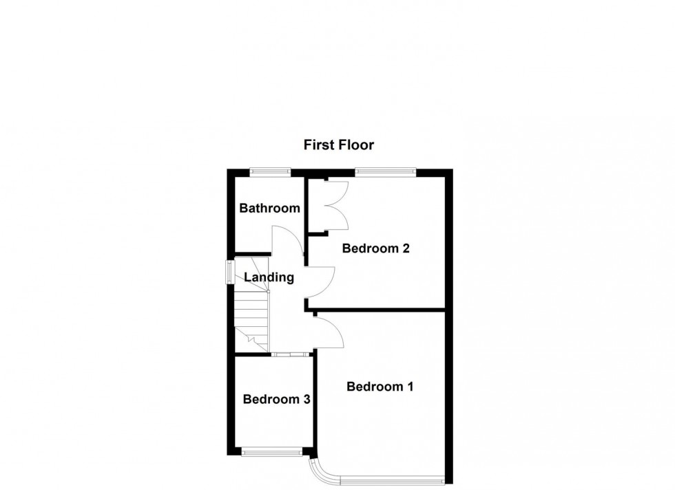 Floorplan for Keswick Road, Blaby