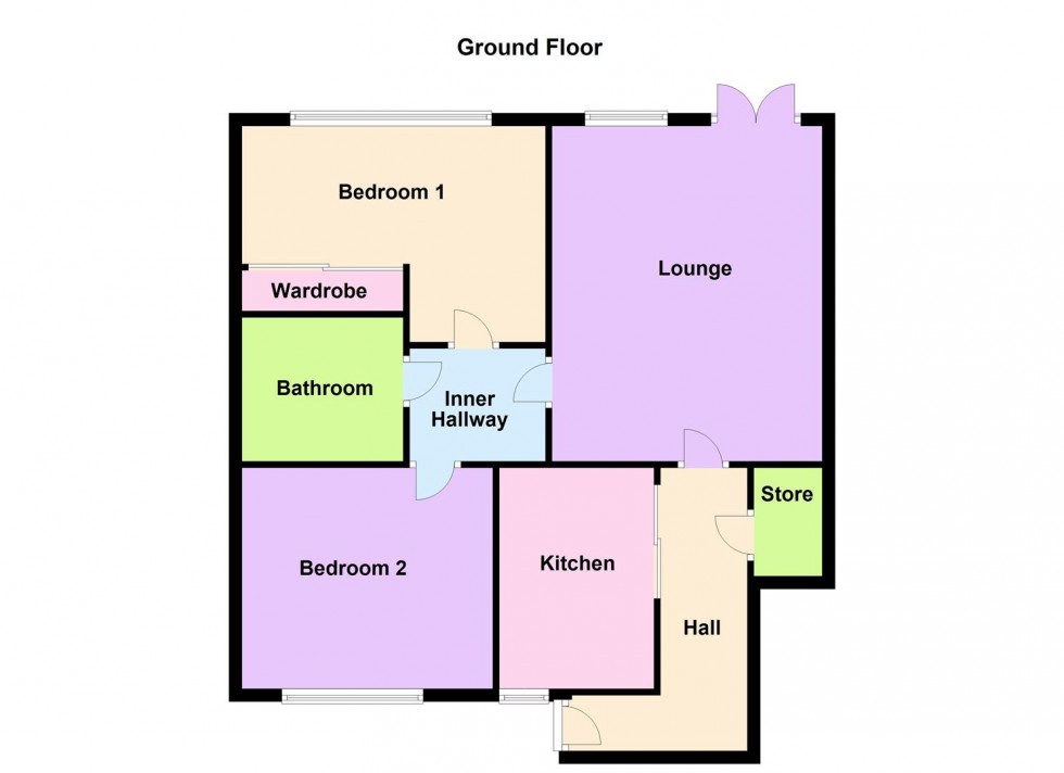 Floorplan for Winterburn Gardens, Whetstone, Leicester