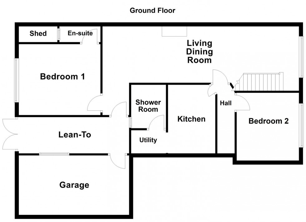 Floorplan for Little Glen Road, Glen Parva, Leicester