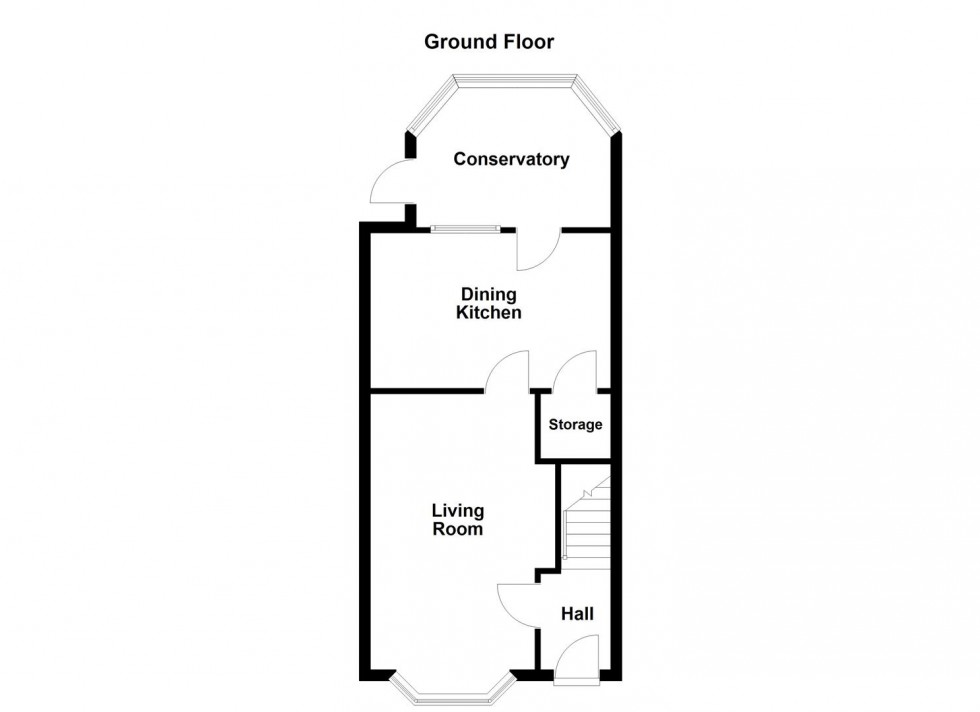 Floorplan for Coales Avenue, Whetstone, Leicester