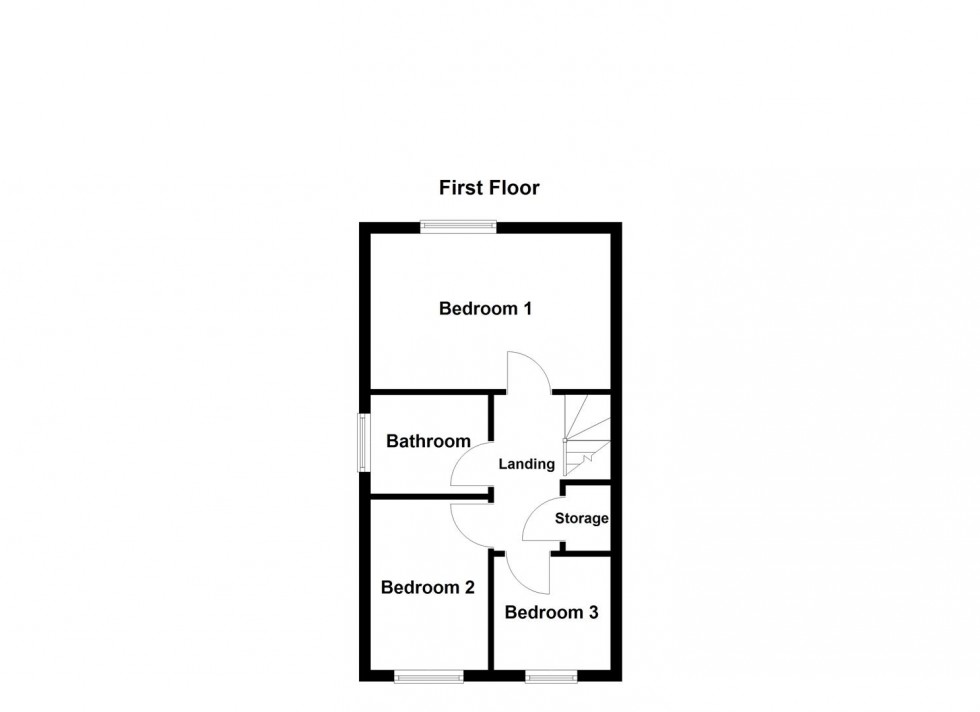 Floorplan for Coales Avenue, Whetstone, Leicester
