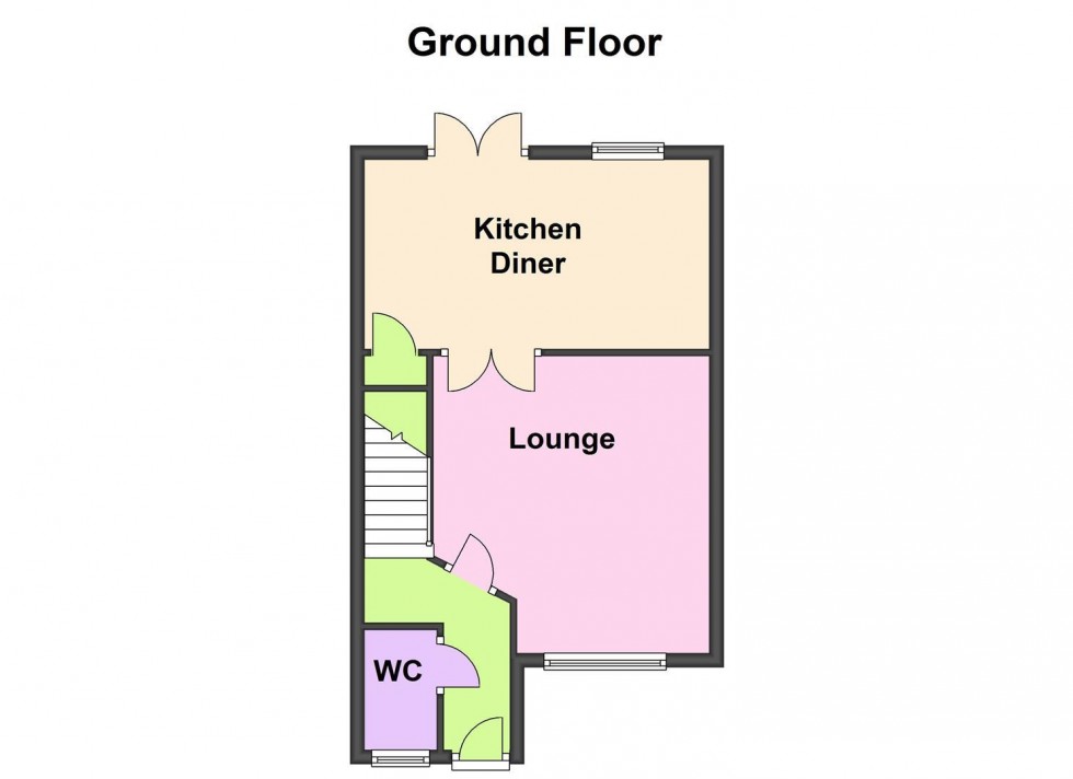 Floorplan for Packhorse Drive, Enderby, Leicester