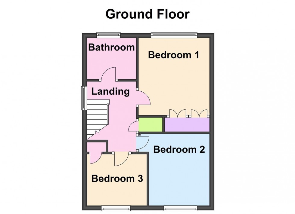 Floorplan for Packhorse Drive, Enderby, Leicester