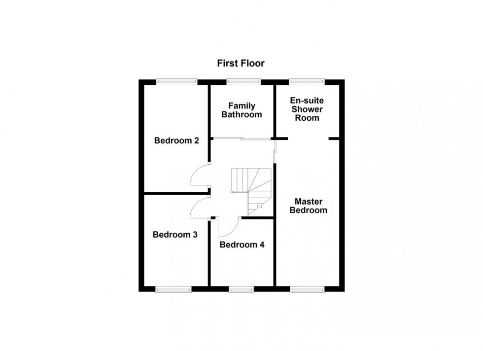 Floorplan for Spinney Halt, Whetstone, Leicester