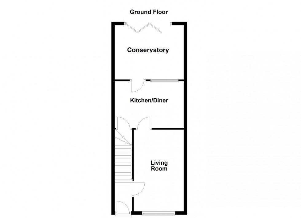 Floorplan for Simpson Close, Whetstone, Leicester