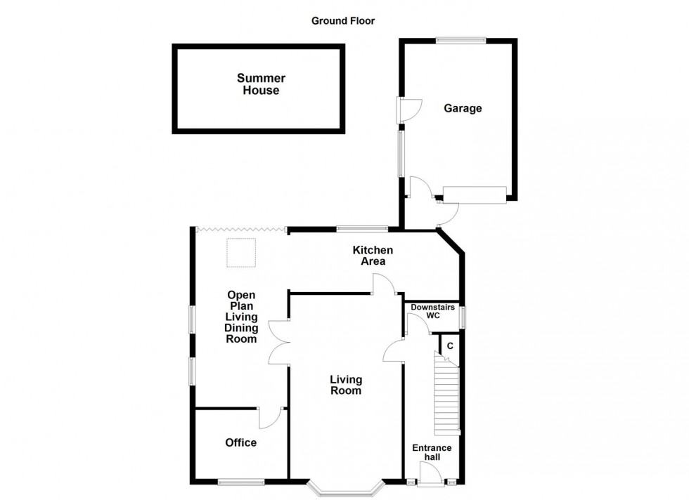 Floorplan for Holyoake Street, Enderby, Leicester