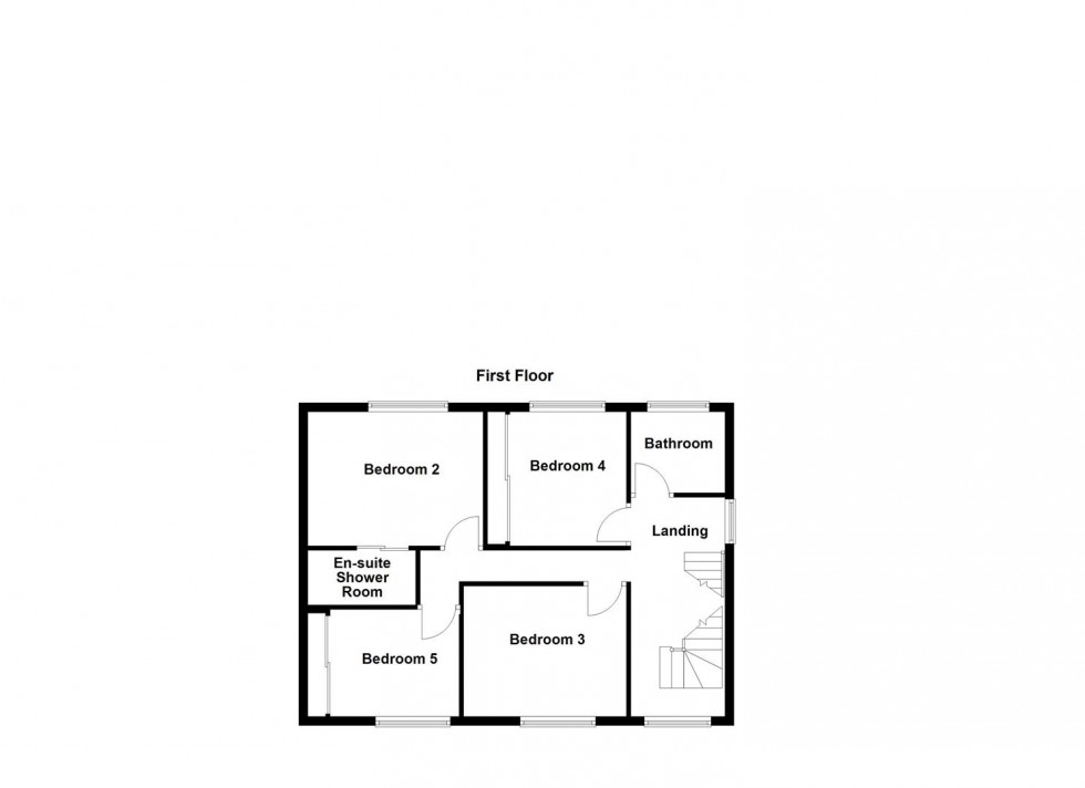 Floorplan for Holyoake Street, Enderby, Leicester