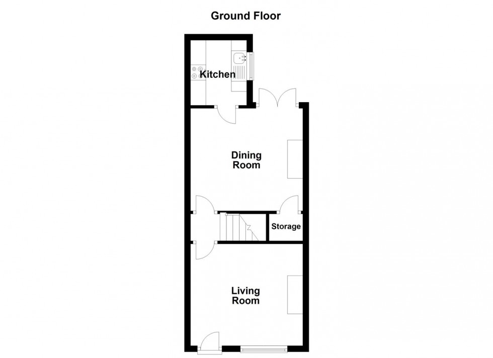 Floorplan for Park Road, Blaby