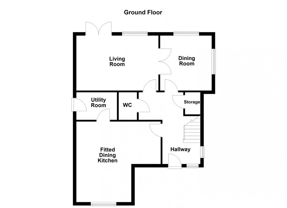 Floorplan for Martha Close, Countesthorpe, Leicester