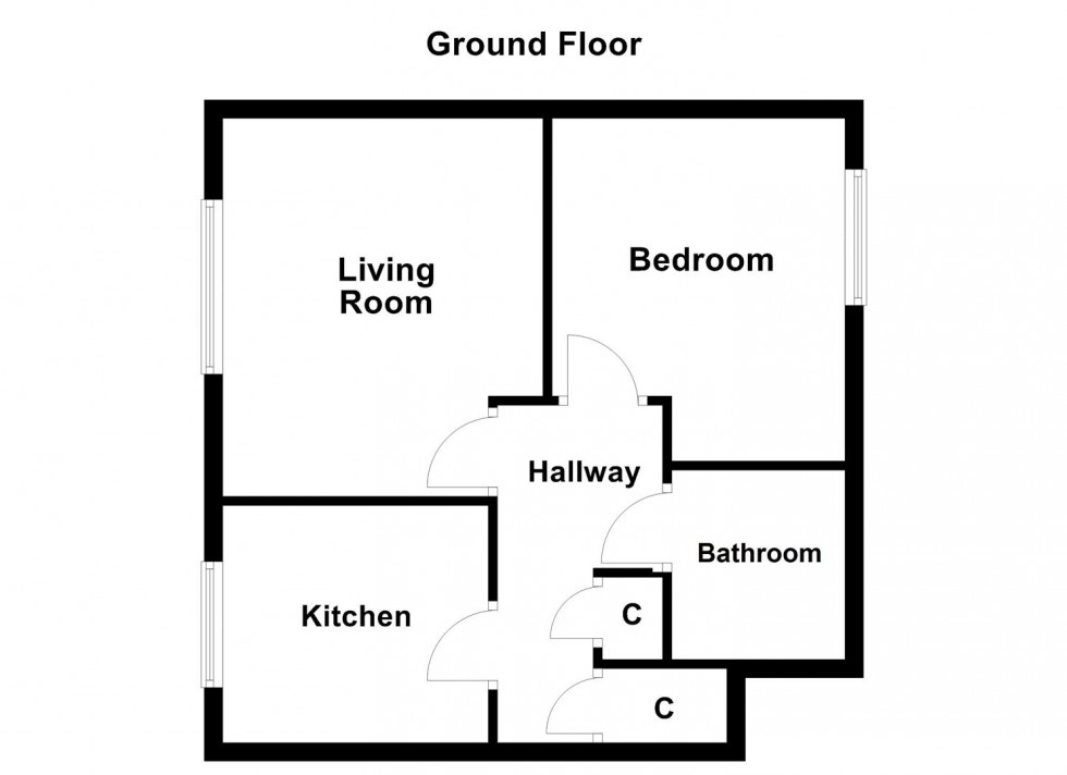 Floorplan for New Bridge Road, Glen Parva, Leicester