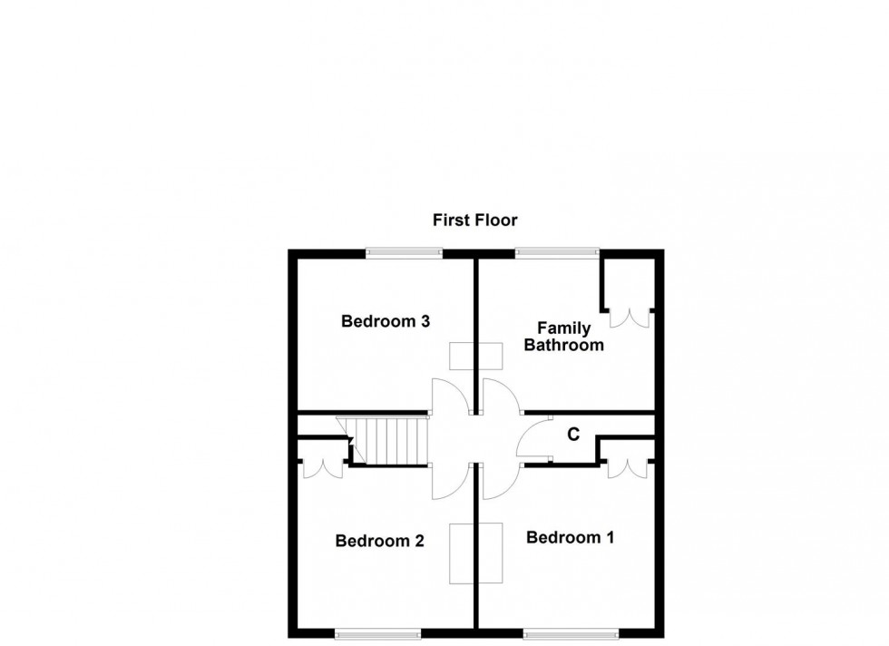 Floorplan for Park Road, Cosby, Leicester