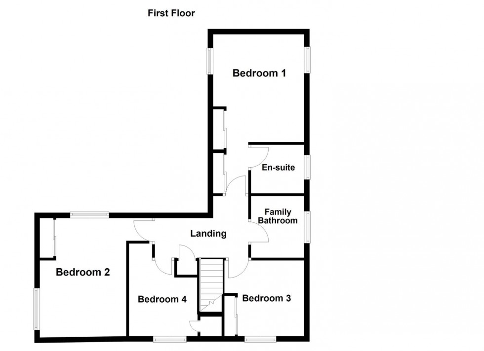 Floorplan for Goscote Drive, Narborough