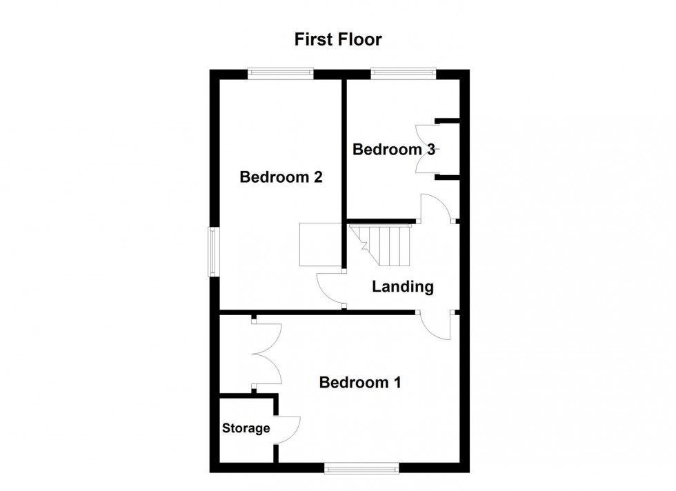 Floorplan for Buxton Close, Whetstone, Leicester