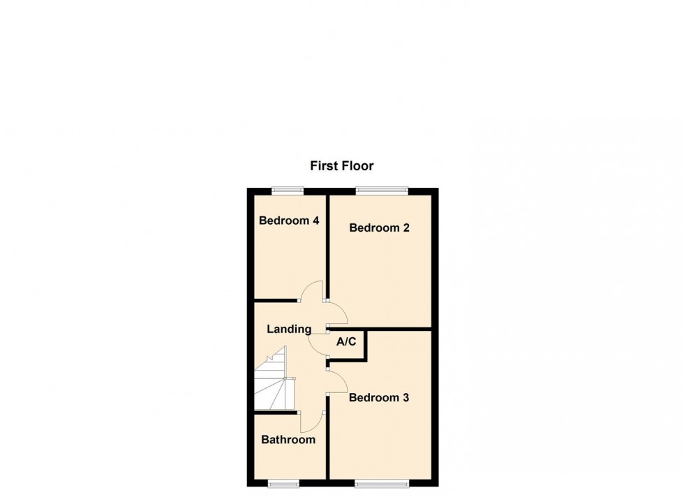 Floorplan for Mill Field Avenue, Countesthorpe