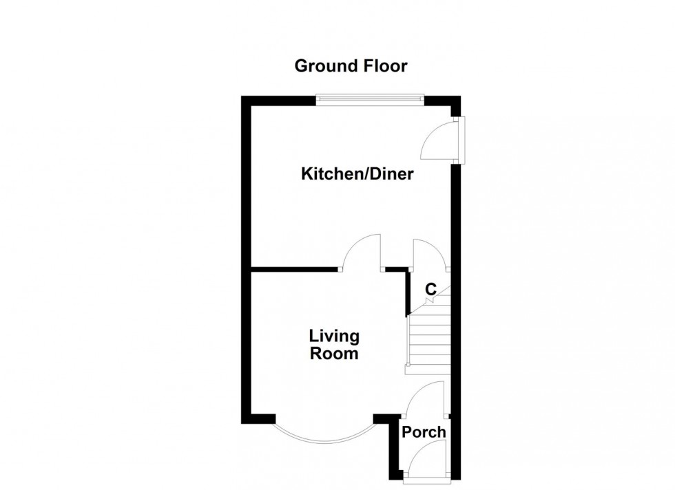 Floorplan for Kipling Drive, Enderby, Leicester