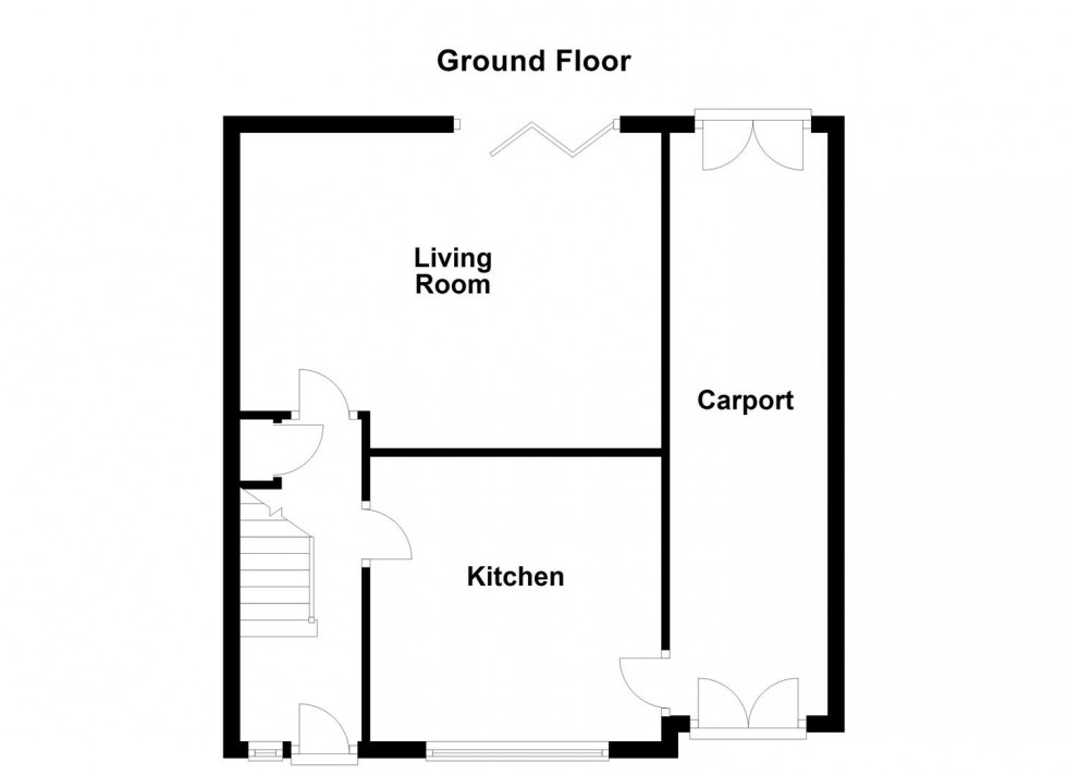 Floorplan for Holyrood Drive, Countesthorpe, Leicester