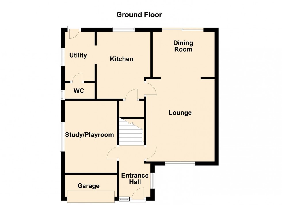 Floorplan for Alyssum Way, Narborough