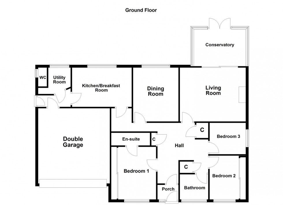 Floorplan for The Whiting, Chapel Street, Sharnford,