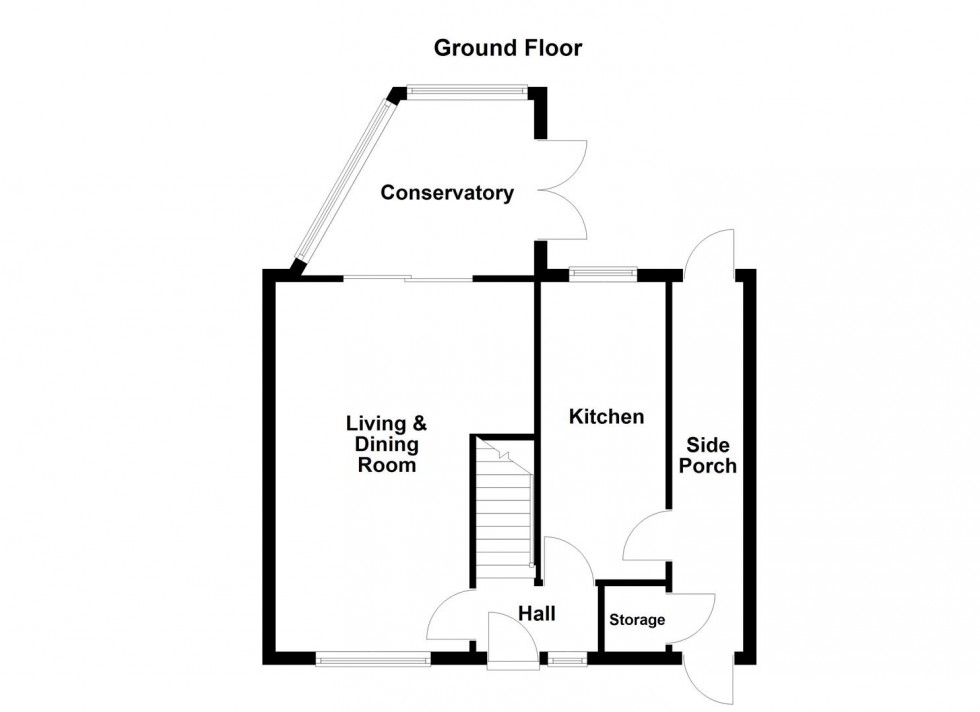 Floorplan for Trenant Road, Leicester