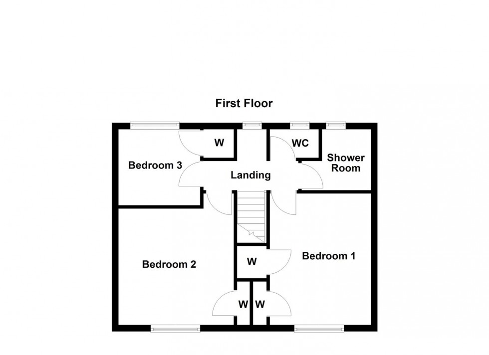 Floorplan for Trenant Road, Leicester