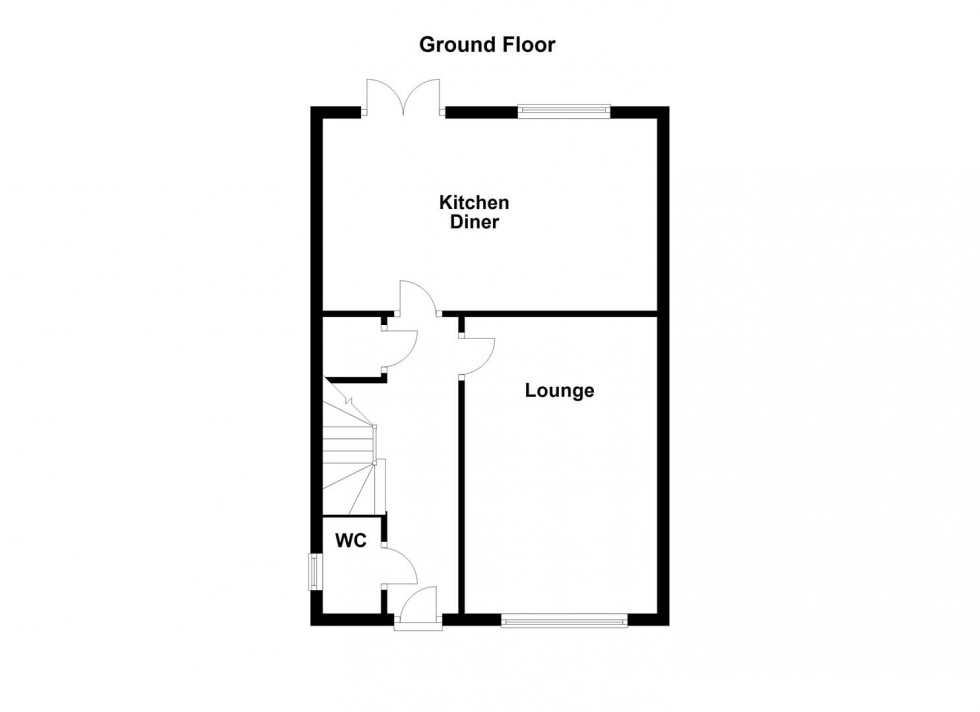 Floorplan for Elizabeth Close, Countesthorpe, Leicester