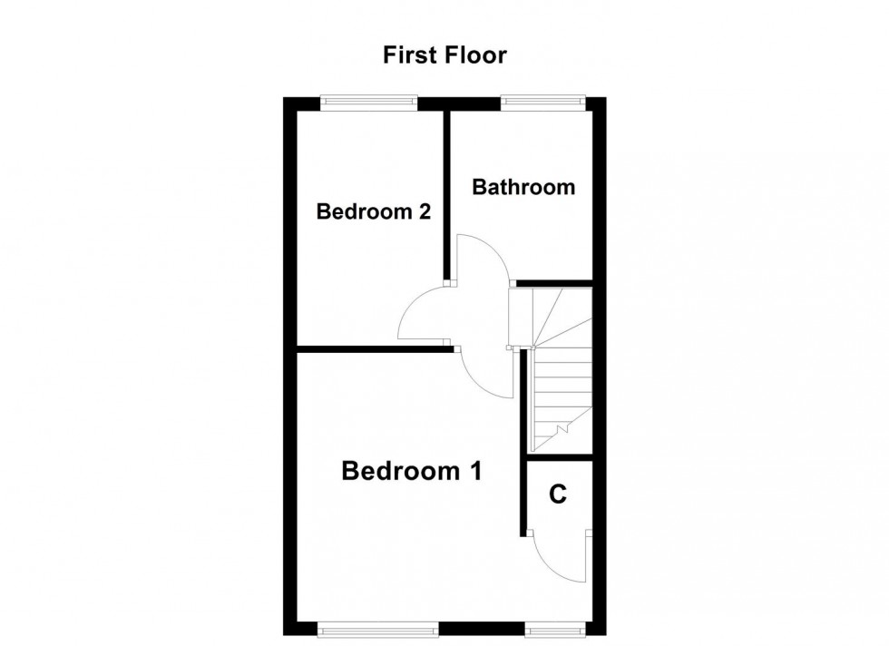 Floorplan for Ingrams Way, Wigston