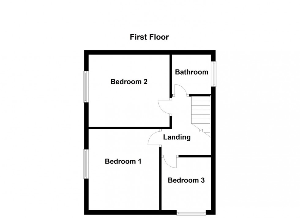 Floorplan for Spinney Avenue, Countesthorpe, Leicester