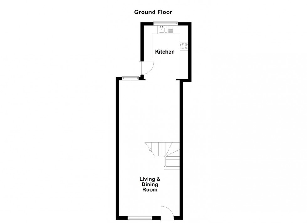 Floorplan for Cornwall Street, Enderby, Leicester