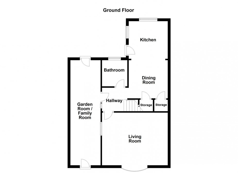 Floorplan for Attfield Drive, Whetstone, Leicester