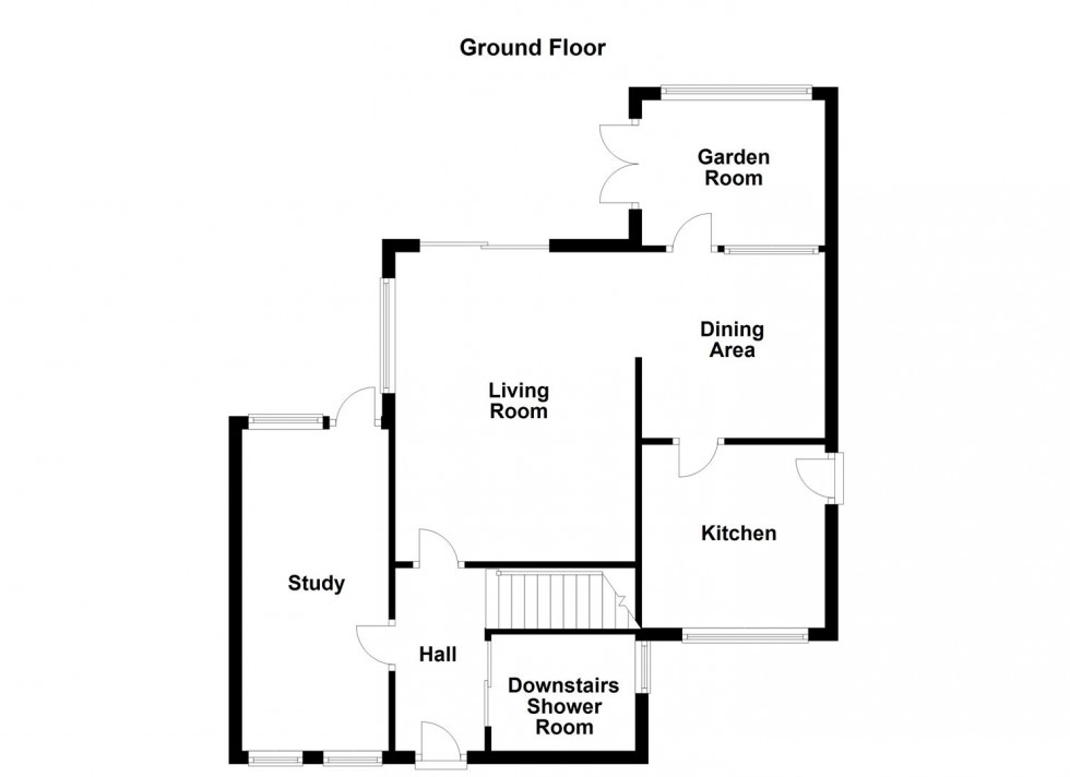 Floorplan for Bute Way, Countesthorpe, Leicester