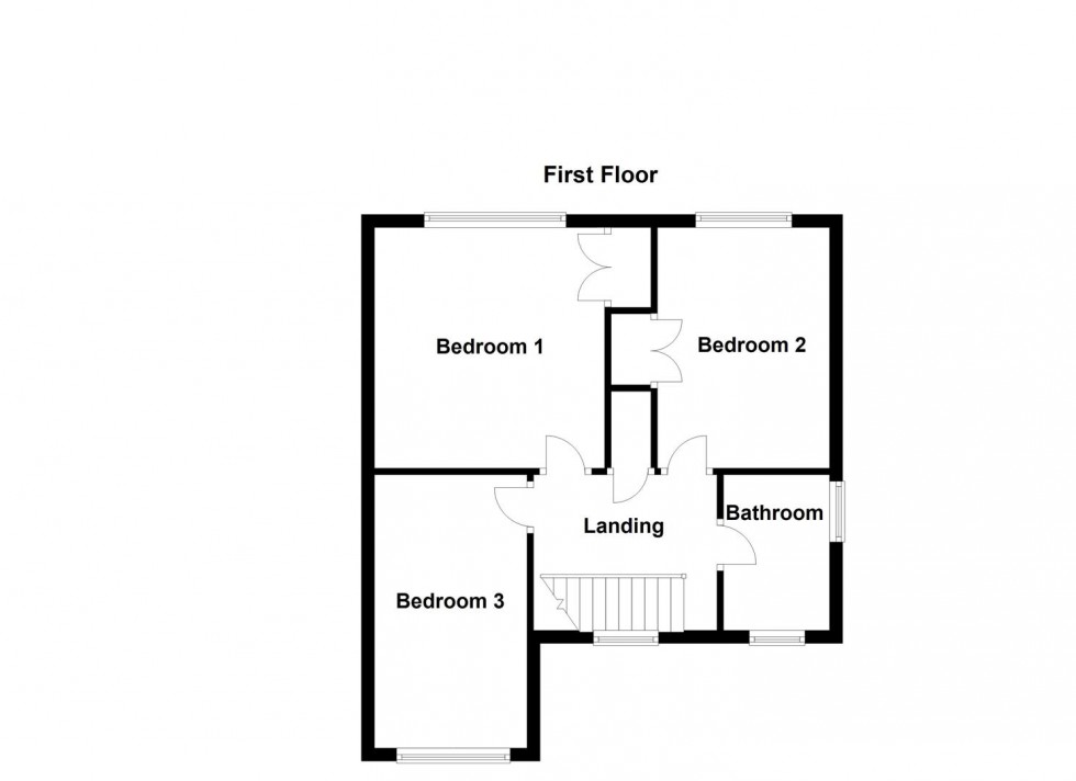 Floorplan for Bute Way, Countesthorpe, Leicester