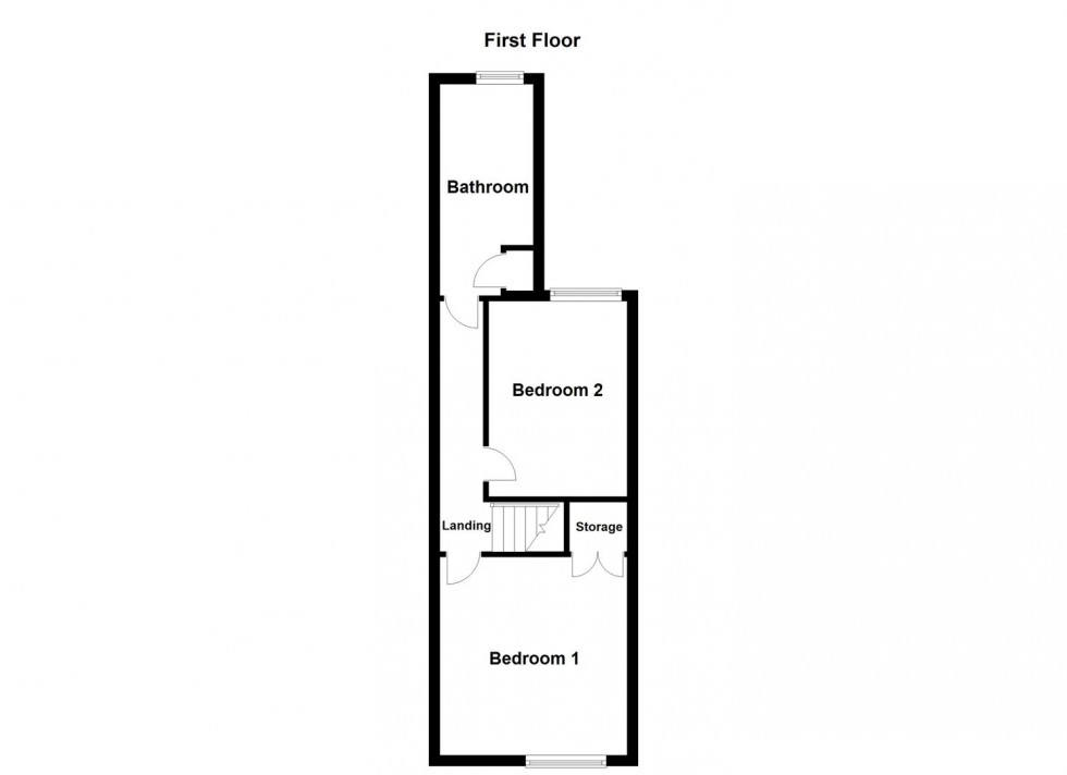 Floorplan for King Street, Enderby
