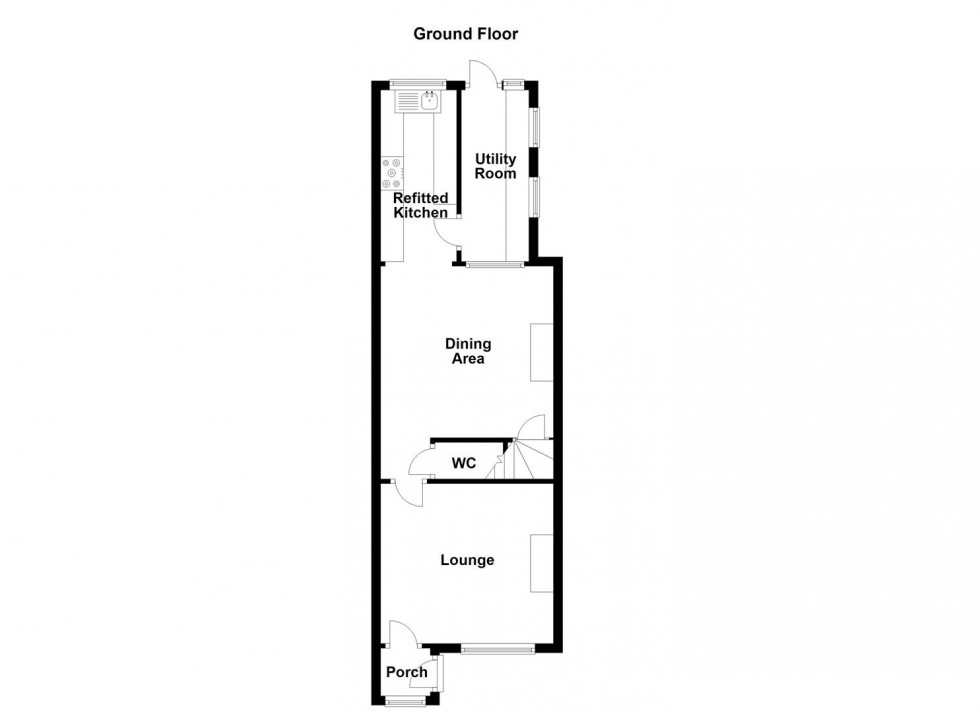 Floorplan for John Street, Enderby, Leicester