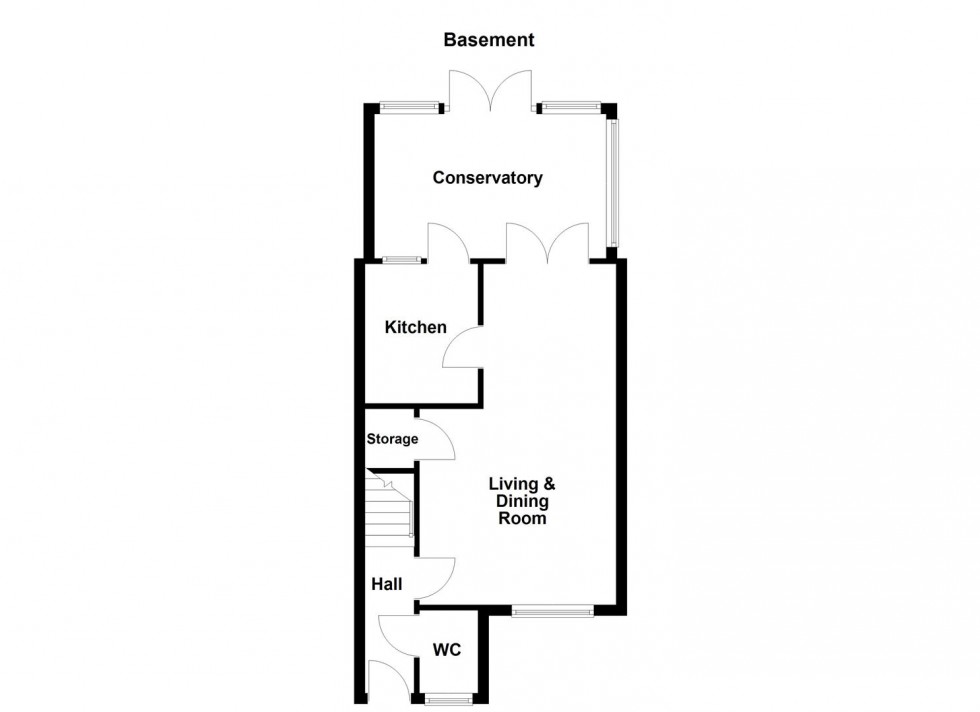 Floorplan for Grebe Way, Whetstone, Leicester