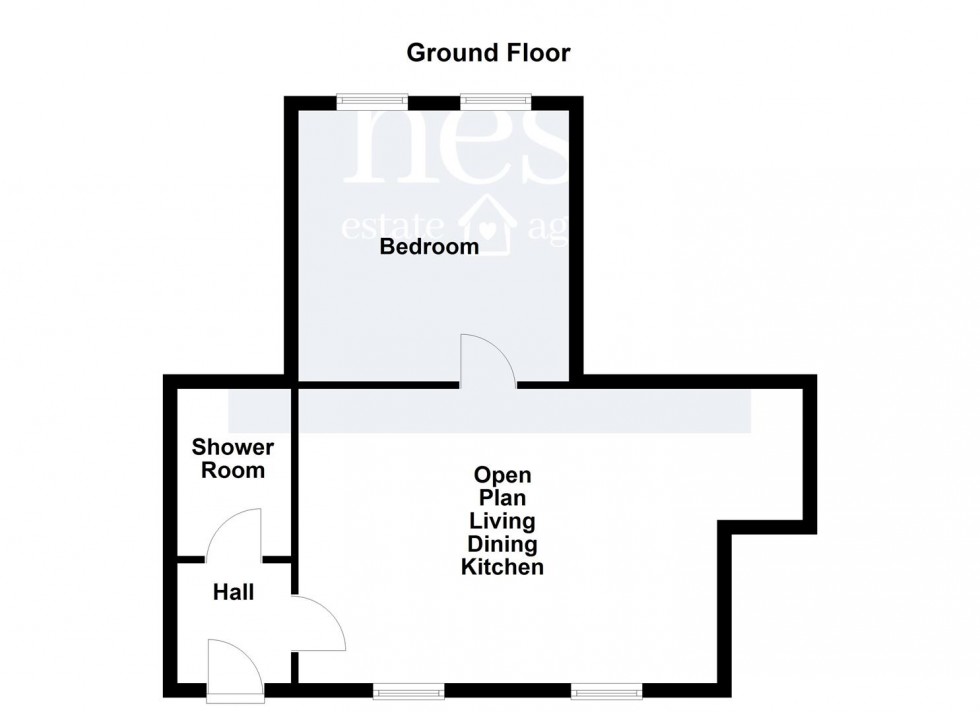 Floorplan for Shortridge Lane, Enderby, Leicester
